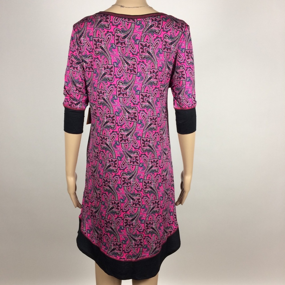 Catherine Malandrino 3/4 Sleeve Sleep Shirt - Picture 5 of 7